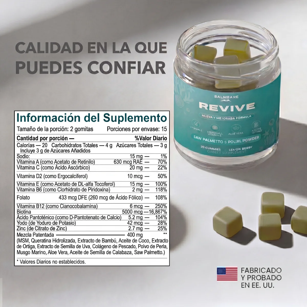 Gomitas Hair Revive - Image 7